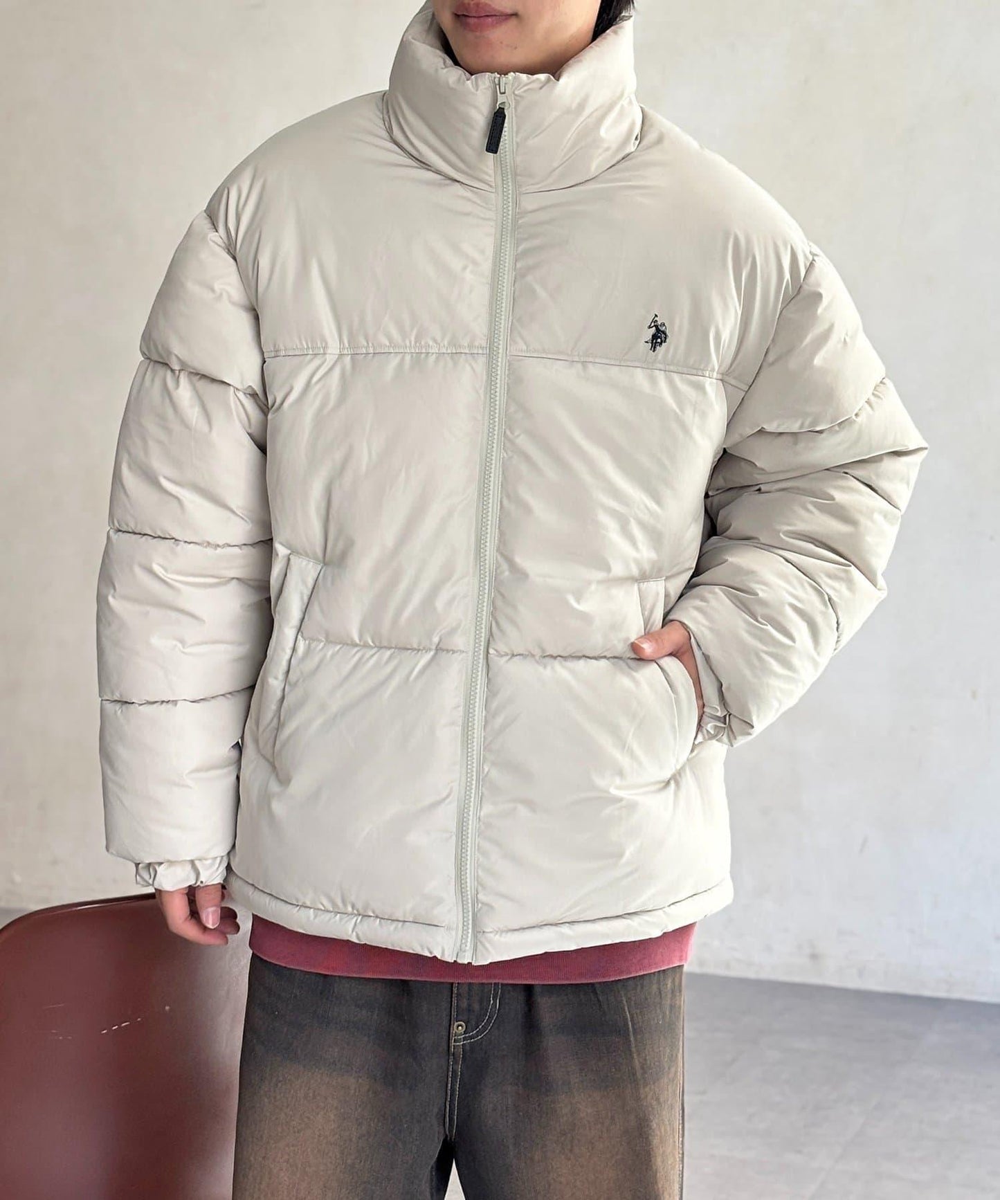 【U.S. POLO ASSN.】中棉立領夾克