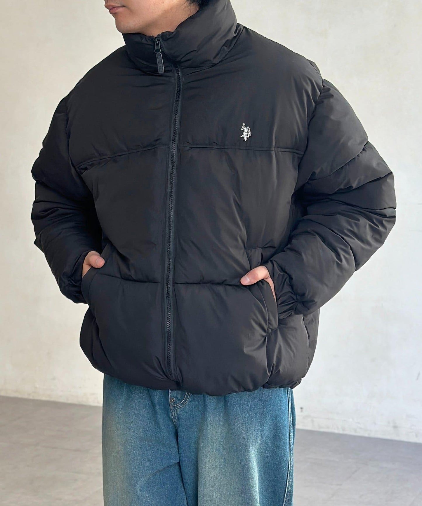 【U.S. POLO ASSN.】中棉立領夾克
