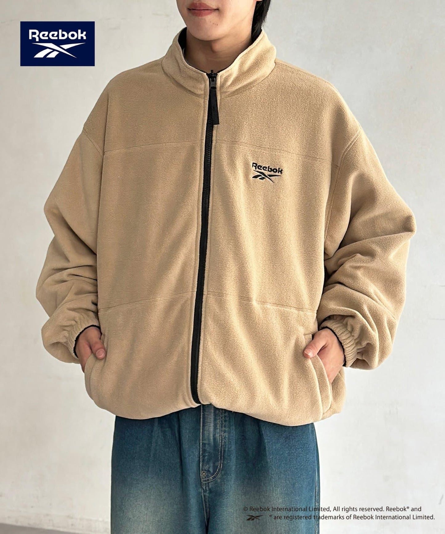 【Reebok】可雙面穿夾克