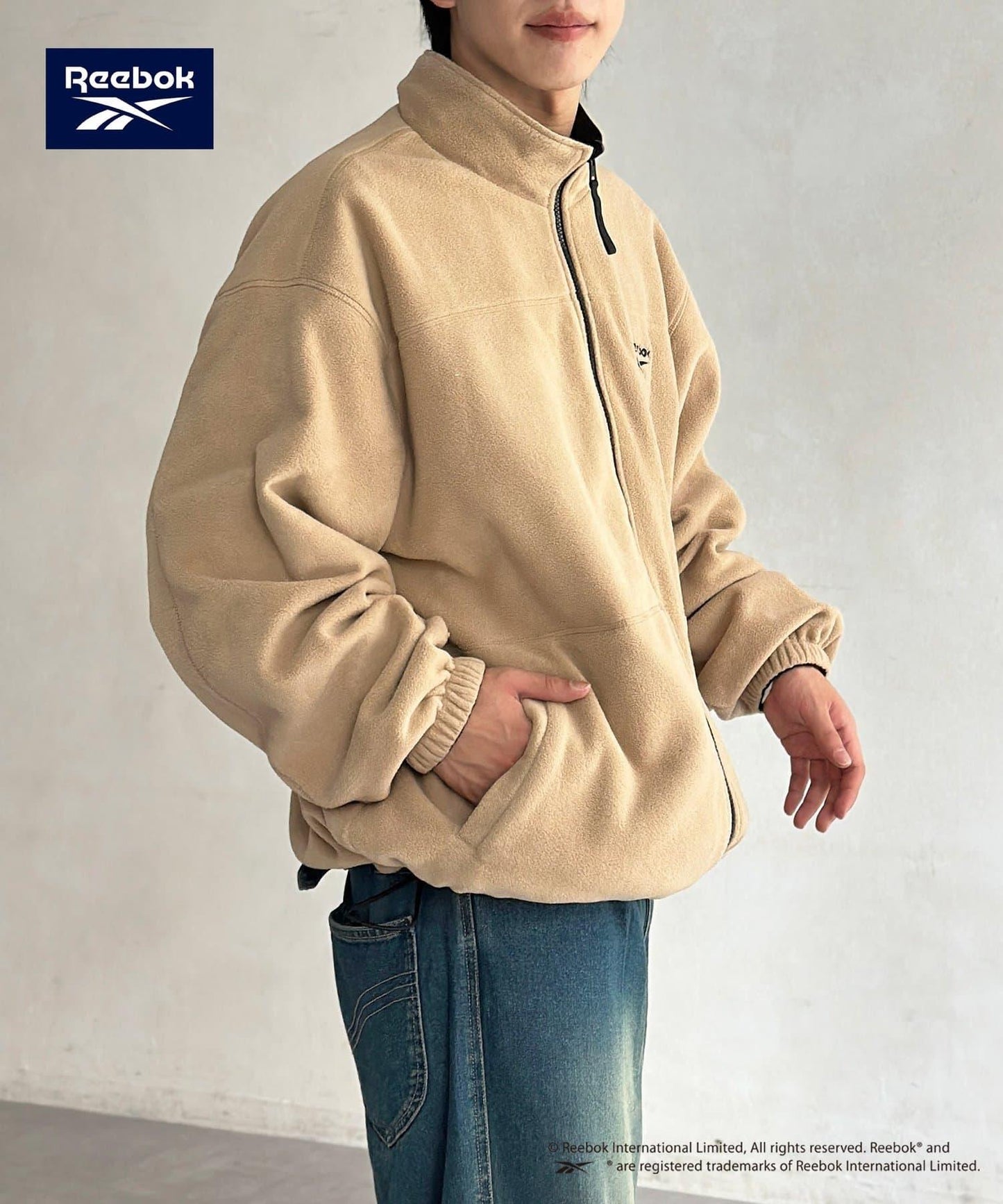 【Reebok】可雙面穿夾克