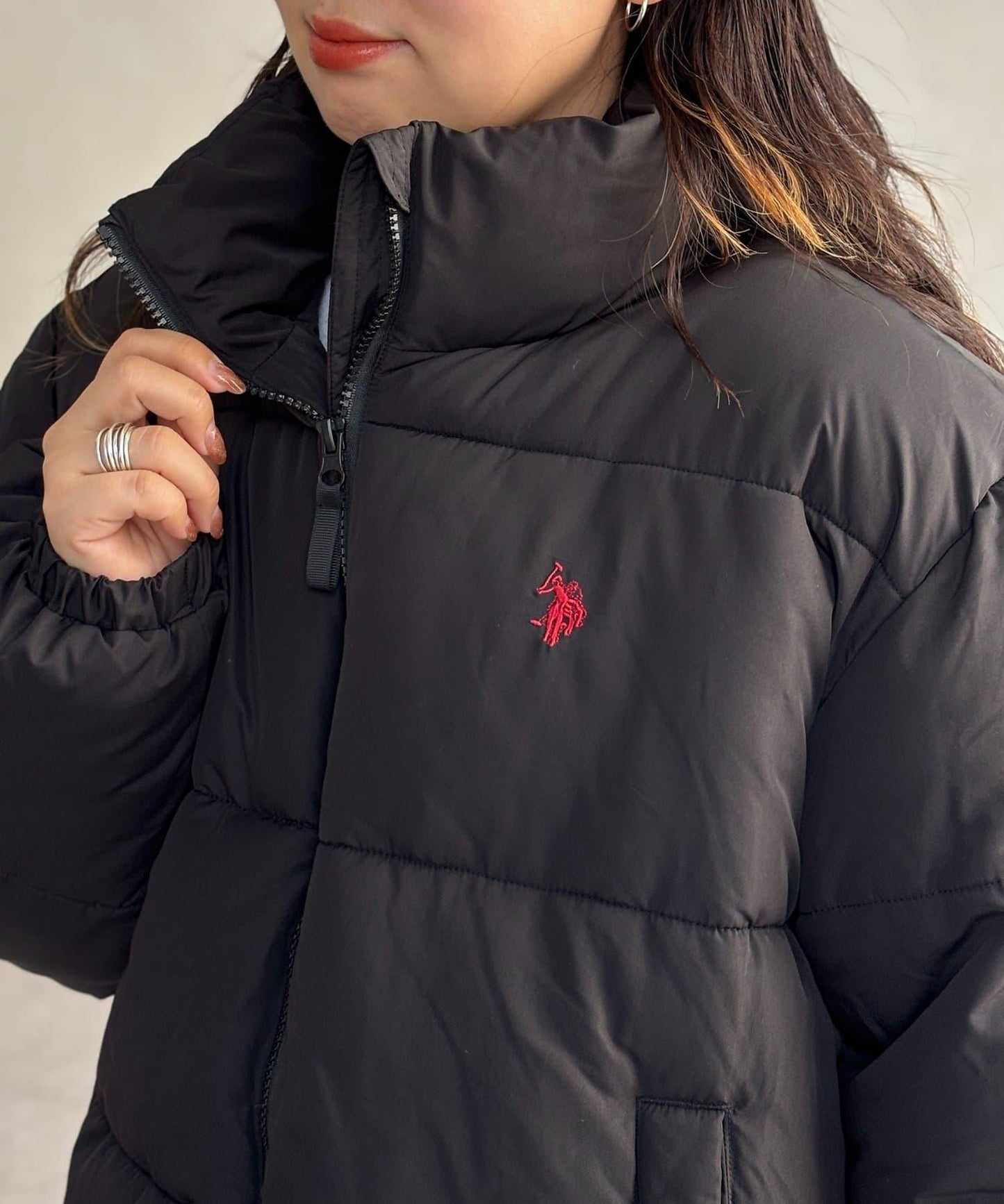 【U.S. POLO ASSN.】防潑水中棉夾克