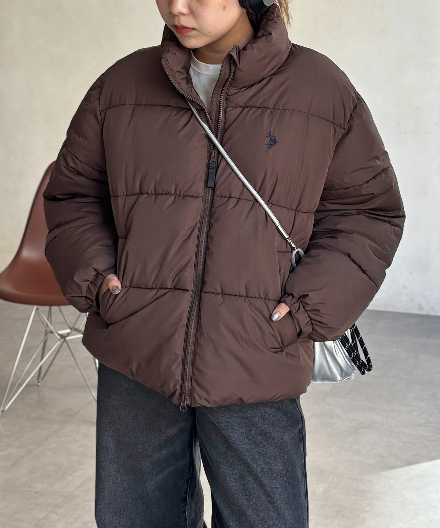 【U.S. POLO ASSN.】防潑水中棉夾克