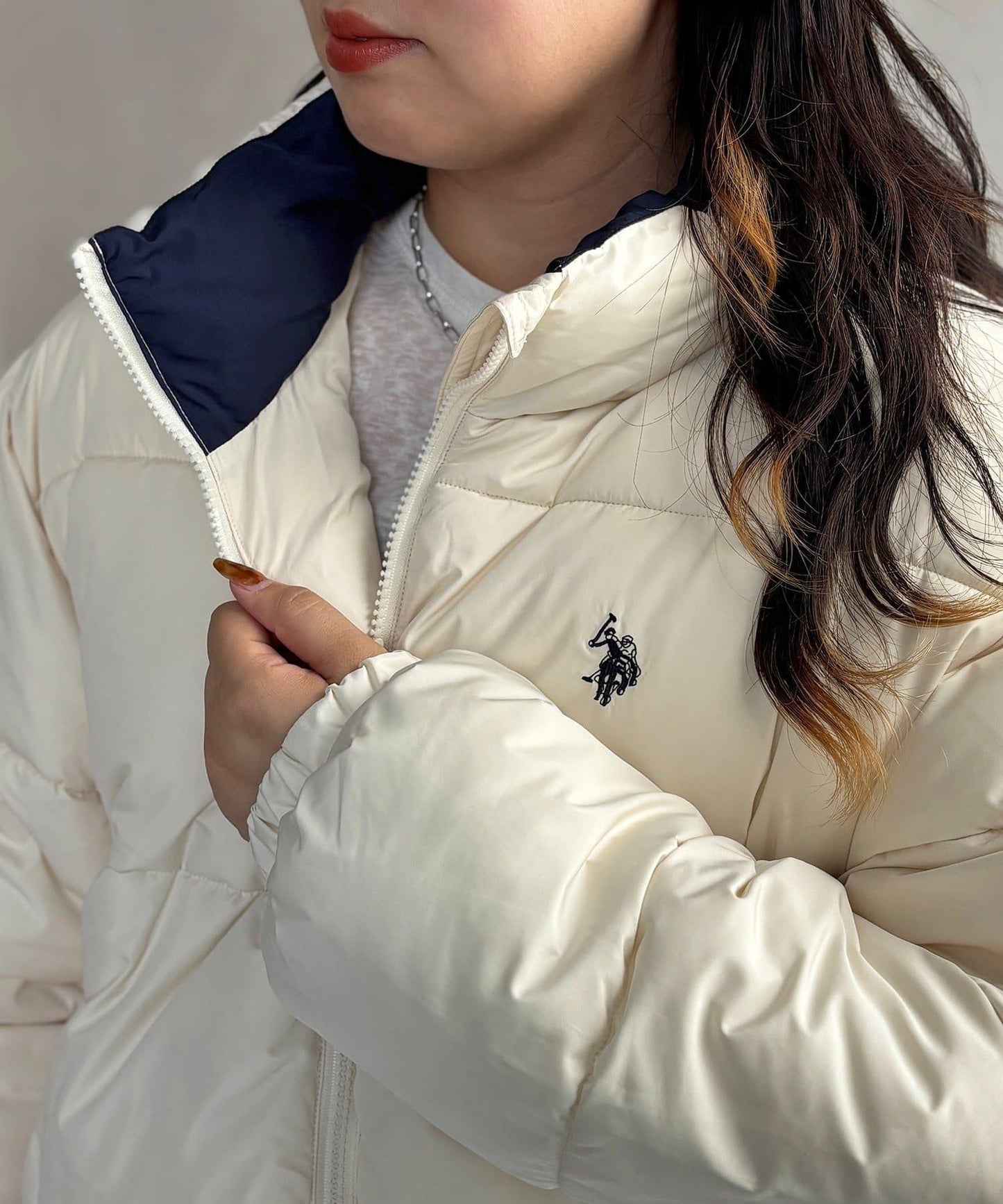 【U.S. POLO ASSN.】防潑水中棉夾克