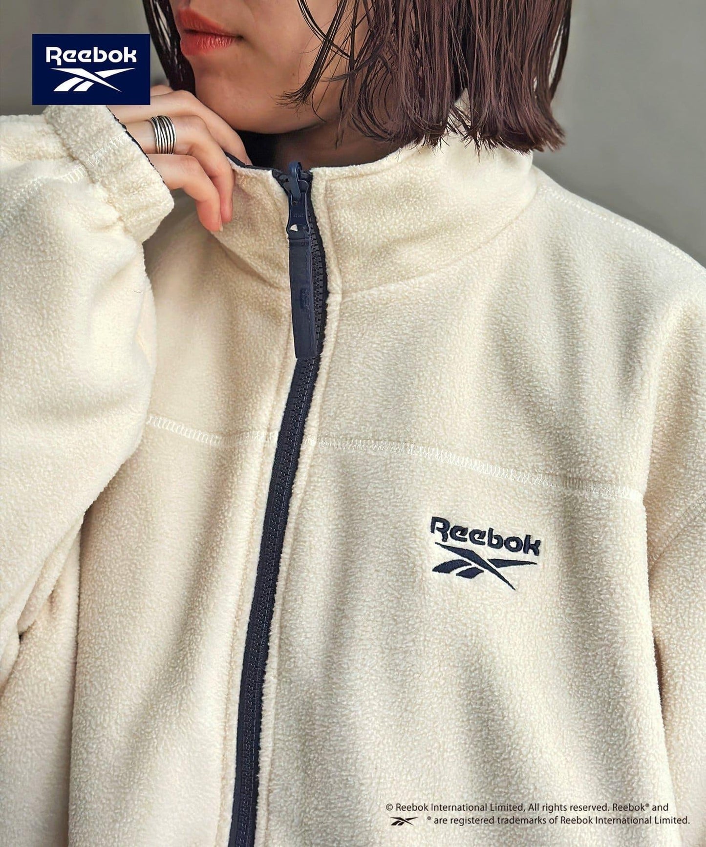 【Reebok】可雙面穿夾克