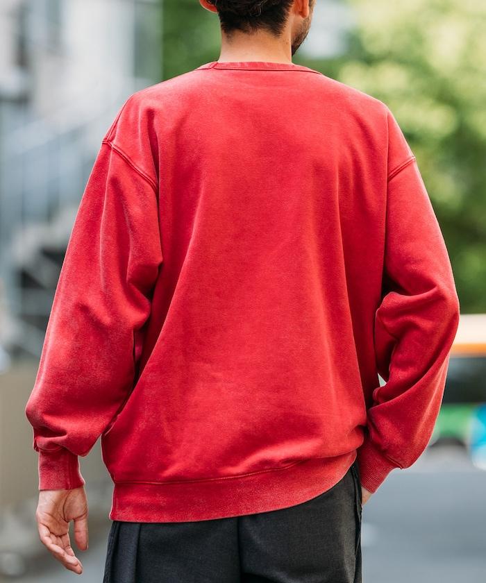 13盎司重磅水洗圓領衛衣