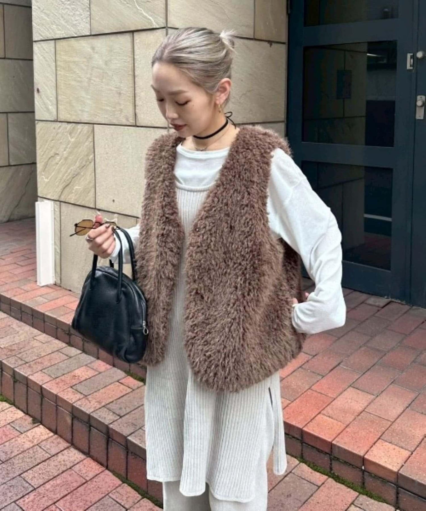 【PON企畫】修身提臀針織喇叭褲