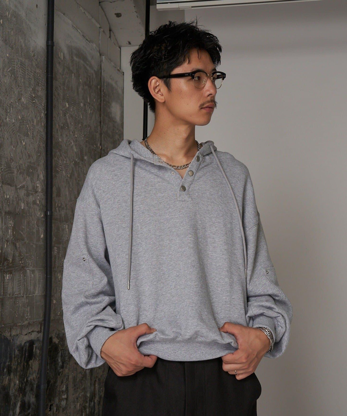 【Shota Matsuoka(@shoxtaxx) 企劃】亨利領連帽衛衣