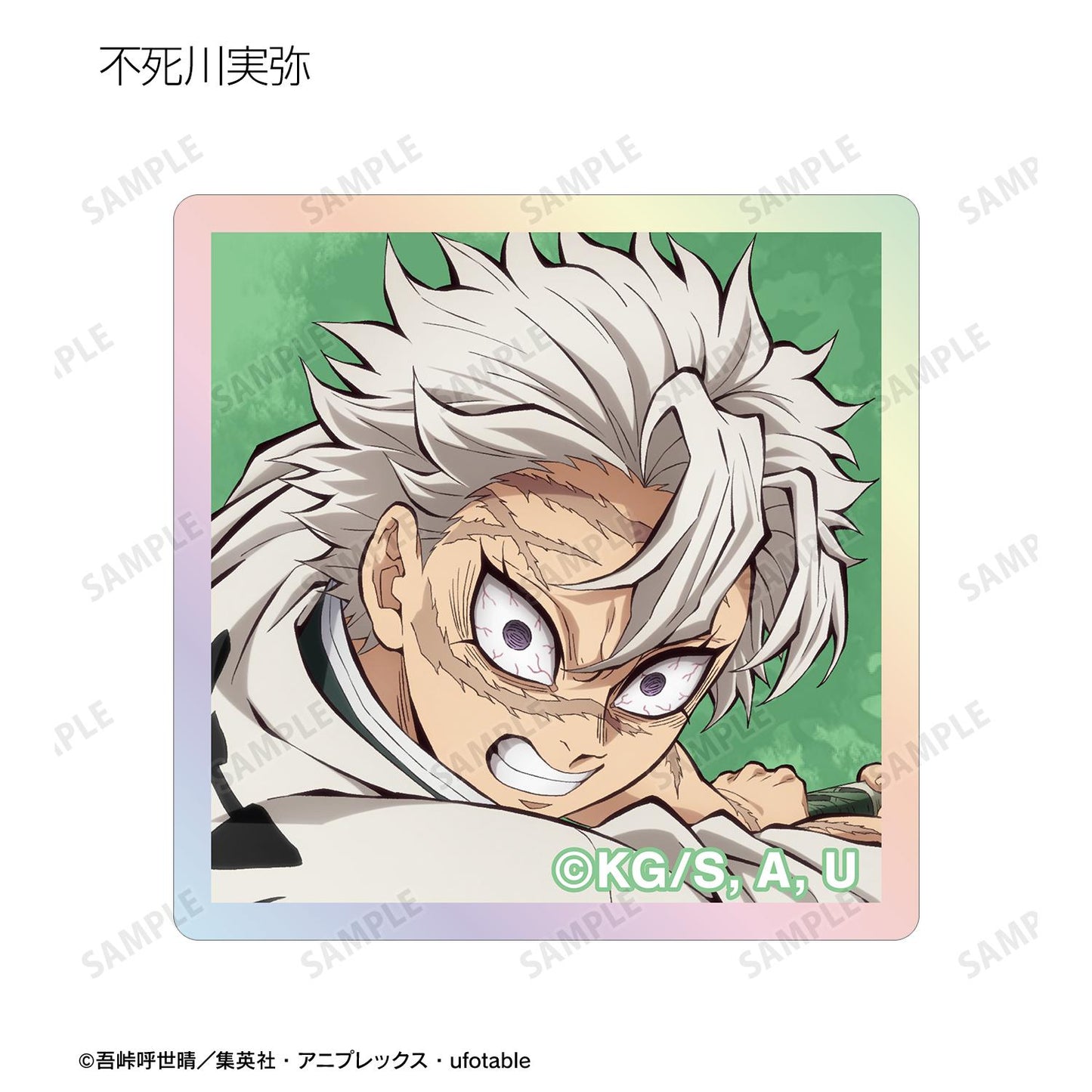 《鬼滅之刃》 交易款極光亞克力瓷磚 ver.A(單位/全套BOX)【BOX/14個裝】