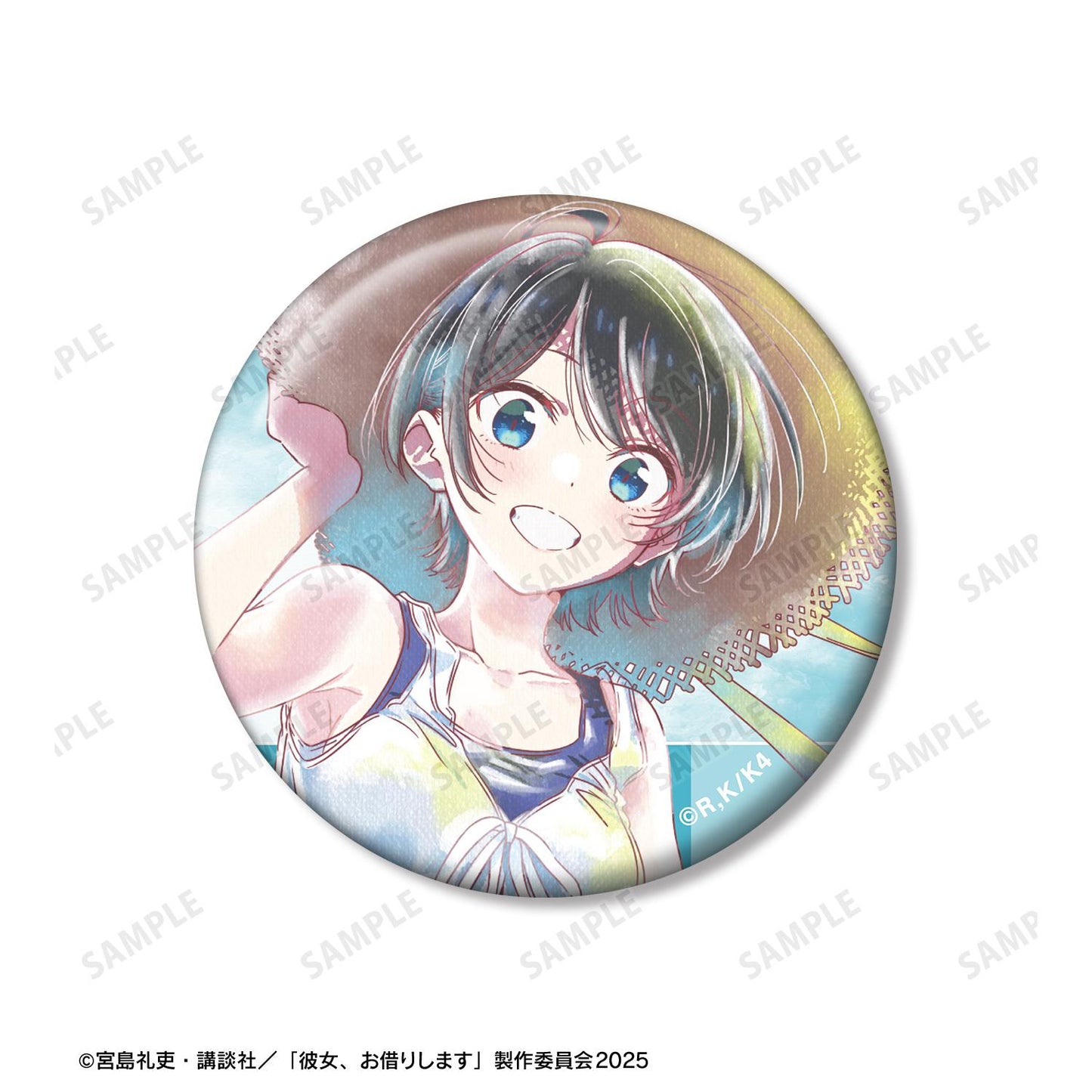 《租借女友》更科瑠夏 Ani-Art aqua label 第2彈 徽章2個套裝
