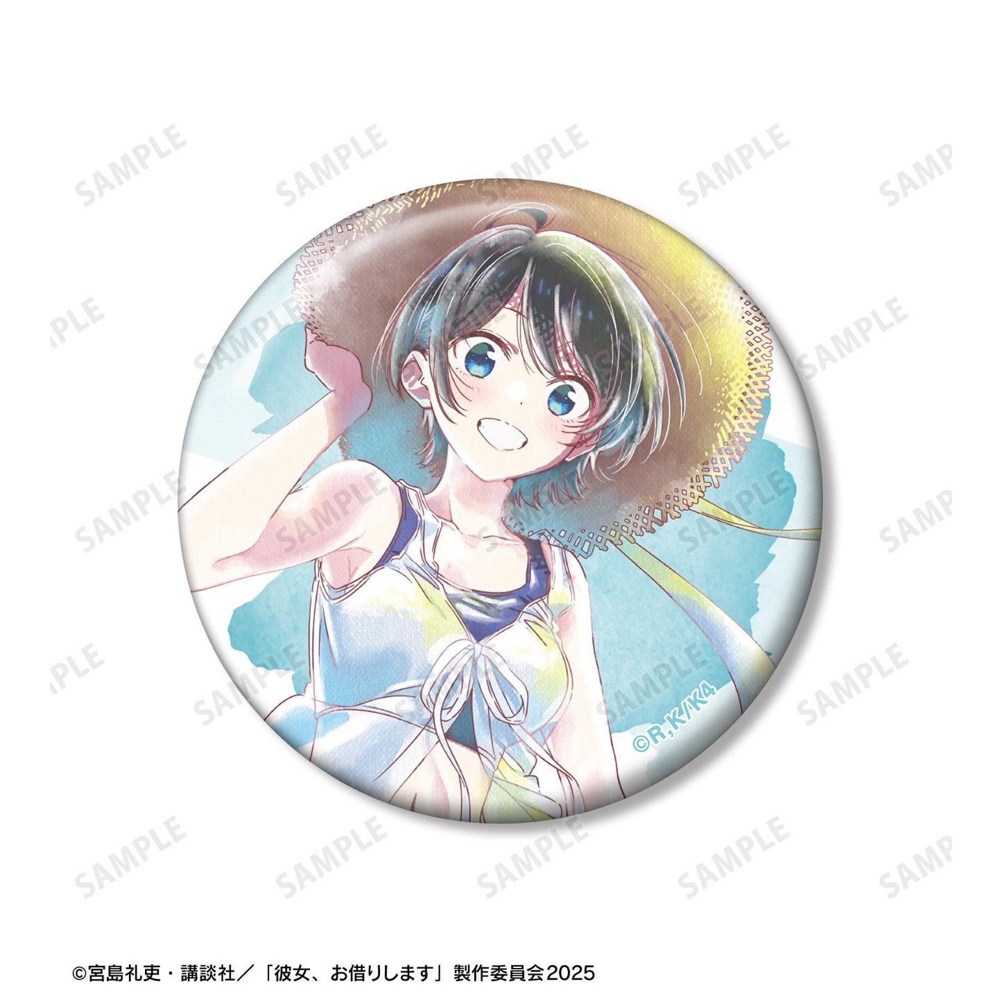 《租借女友》更科瑠夏 Ani-Art aqua label 第2彈 徽章2個套裝