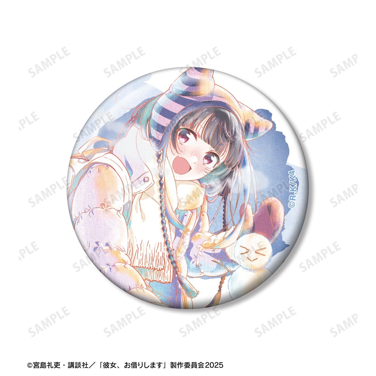 《租借女友》 八重森美仁 Ani-Art aqua label 第二彈 徽章2個套裝