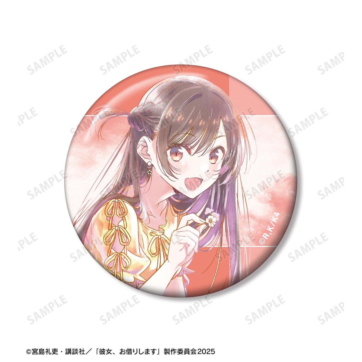 《租借女友》水原千鶴 Ani-Art aqua label 第二彈 徽章2枚套裝