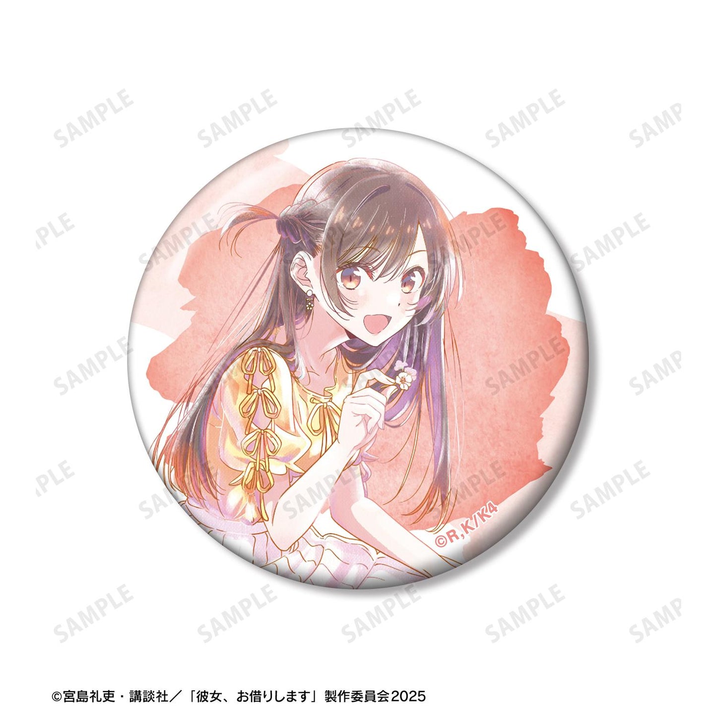 《租借女友》水原千鶴 Ani-Art aqua label 第二彈 徽章2枚套裝