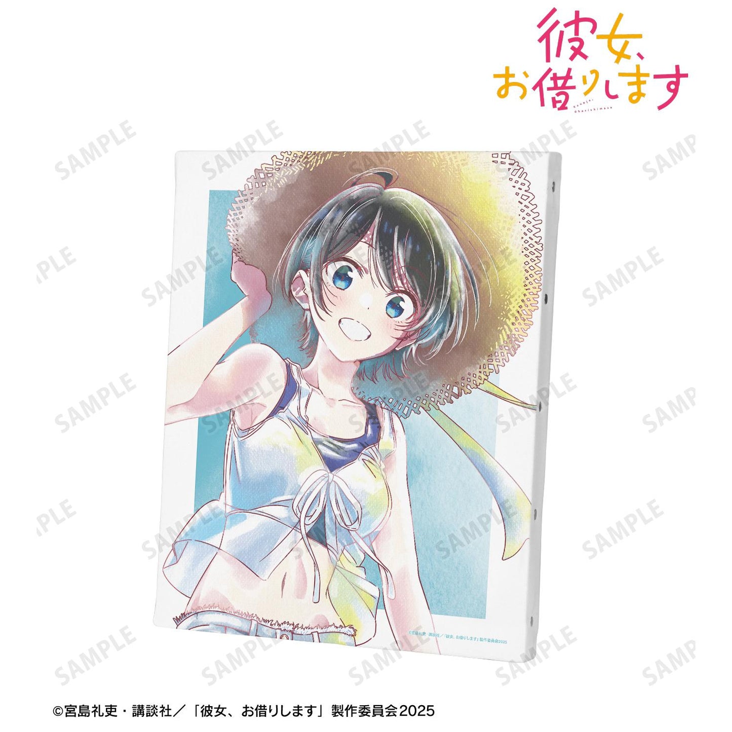 《租借女友》更科瑠夏 Ani-Art aqua label 第2彈 帆布畫板