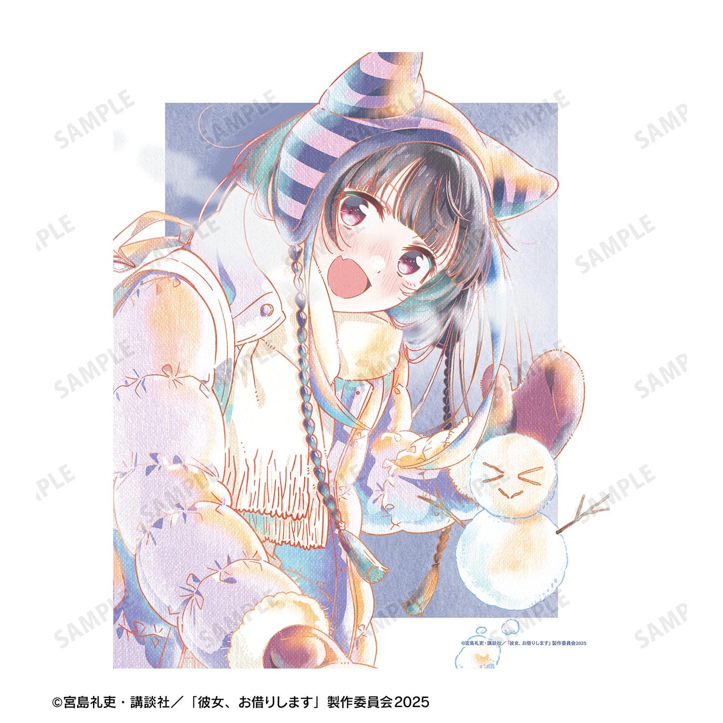 《租借女友》 八重森美仁 Ani-Art aqua label 第2彈 帆布畫板