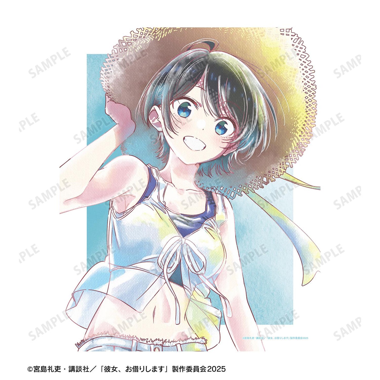 《租借女友》更科瑠夏 Ani-Art aqua label 第2彈 帆布畫板