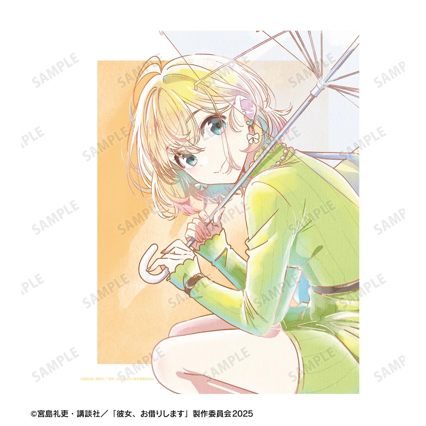 《租借女友》_七海麻美 Ani-Art aqua label 第2彈 帆布畫板
