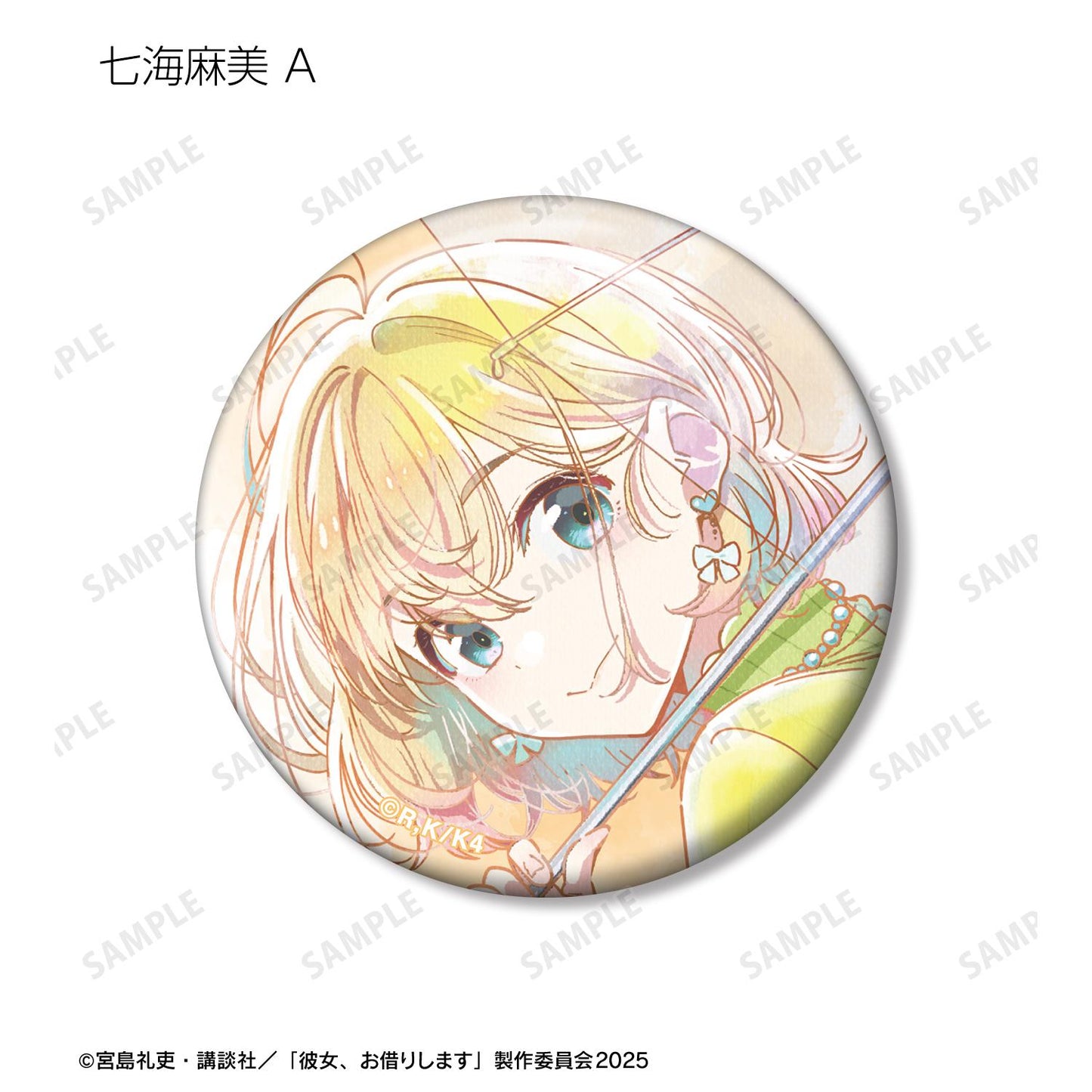 《租借女友》交易式 Ani-Art aqua label 第二彈徽章(單品/全套BOX)【BOX/10包入】