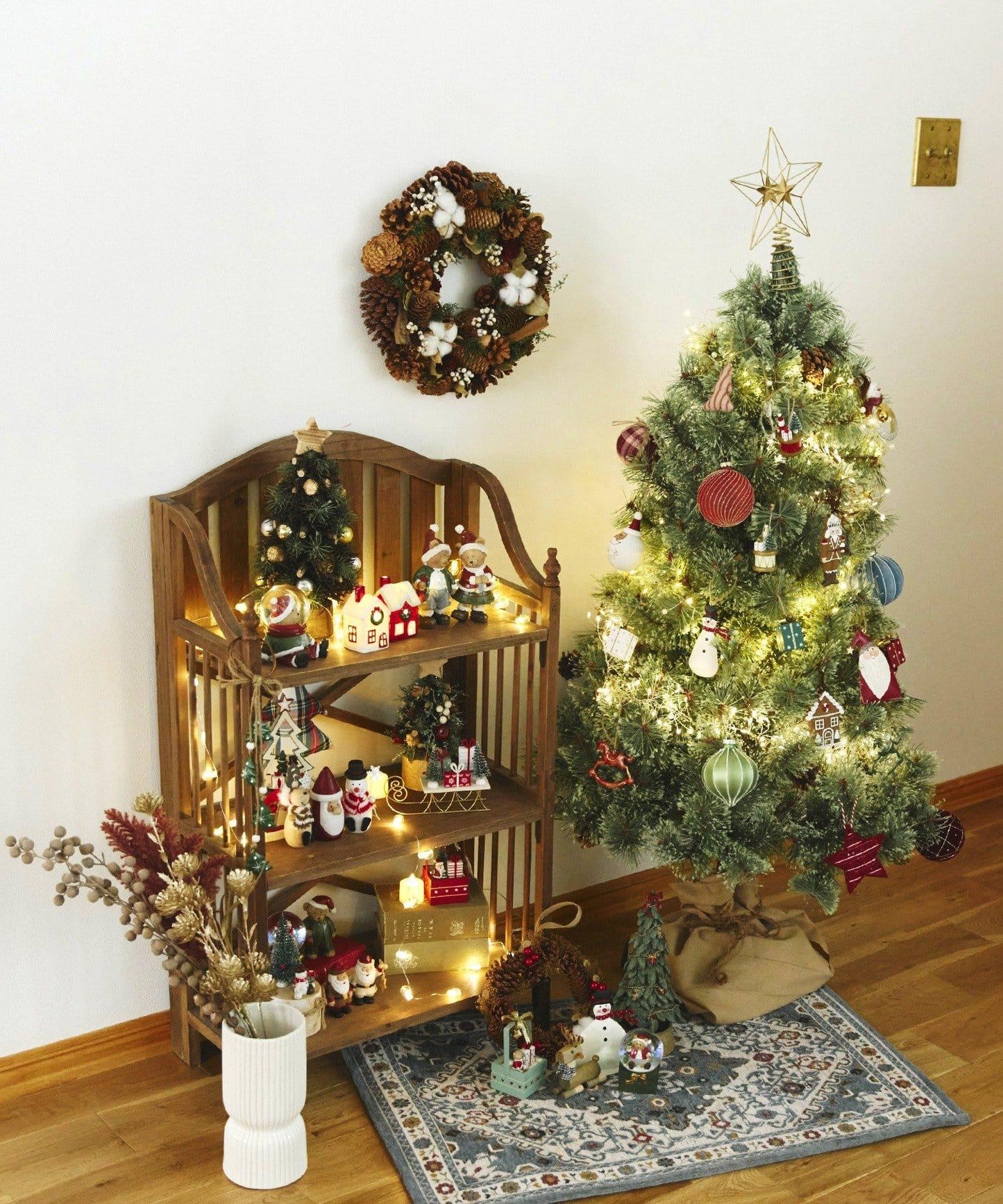 プレゼントクマオブジェ/クリスマス