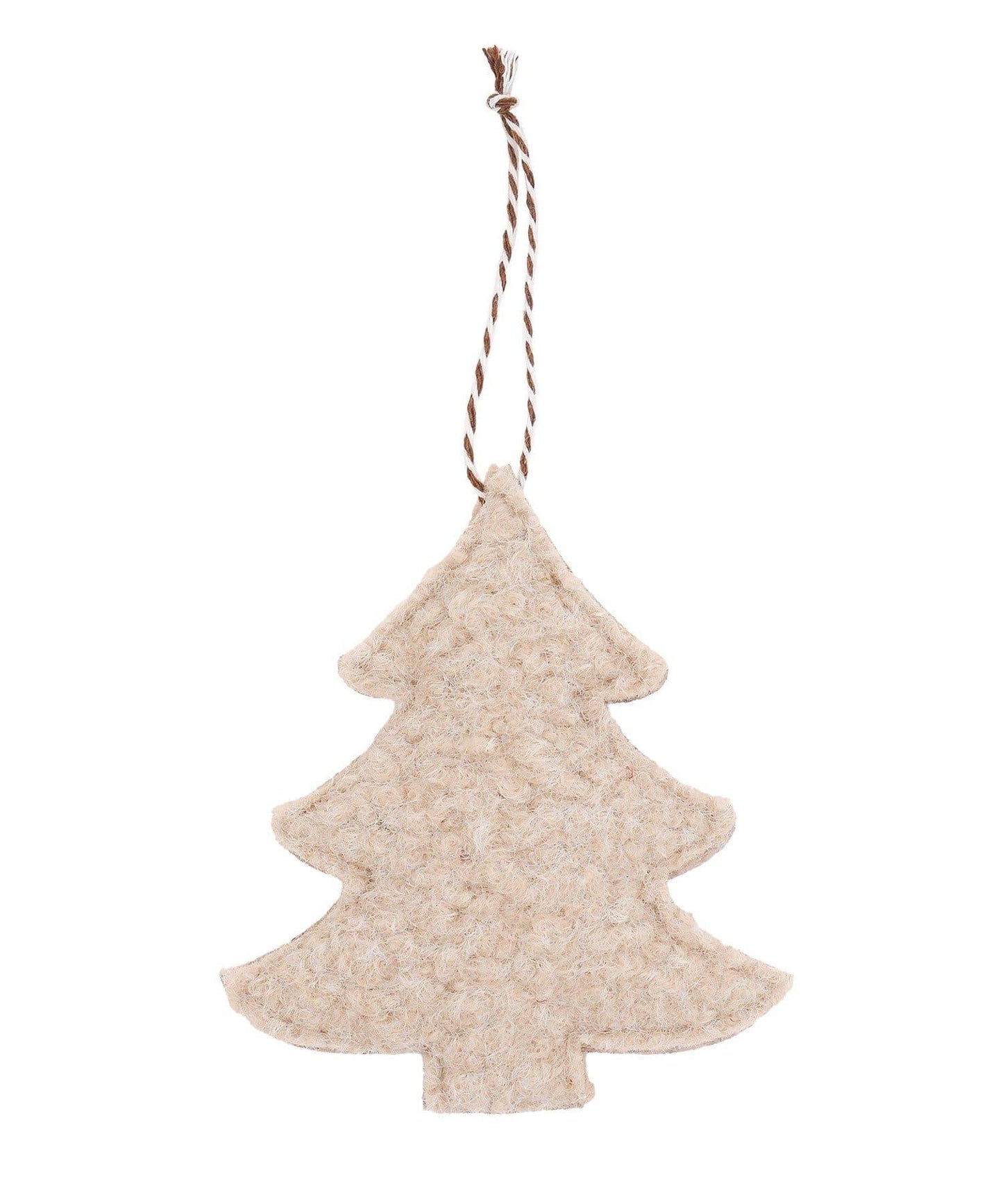フェルト刺繍ツリーオーナメント/ナチュラルクリスマス