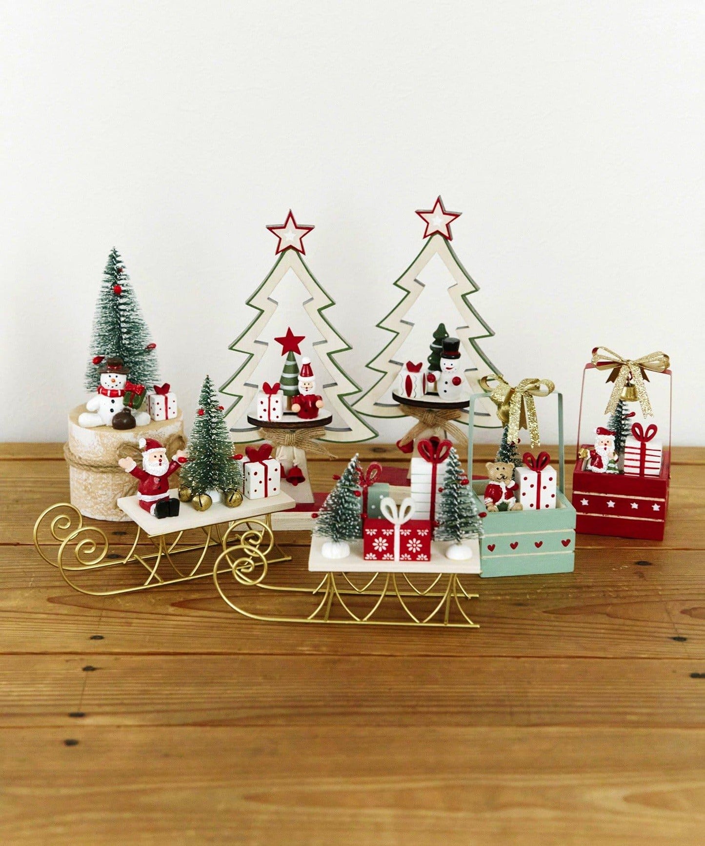 プレゼントサンタオブジェ/クリスマス