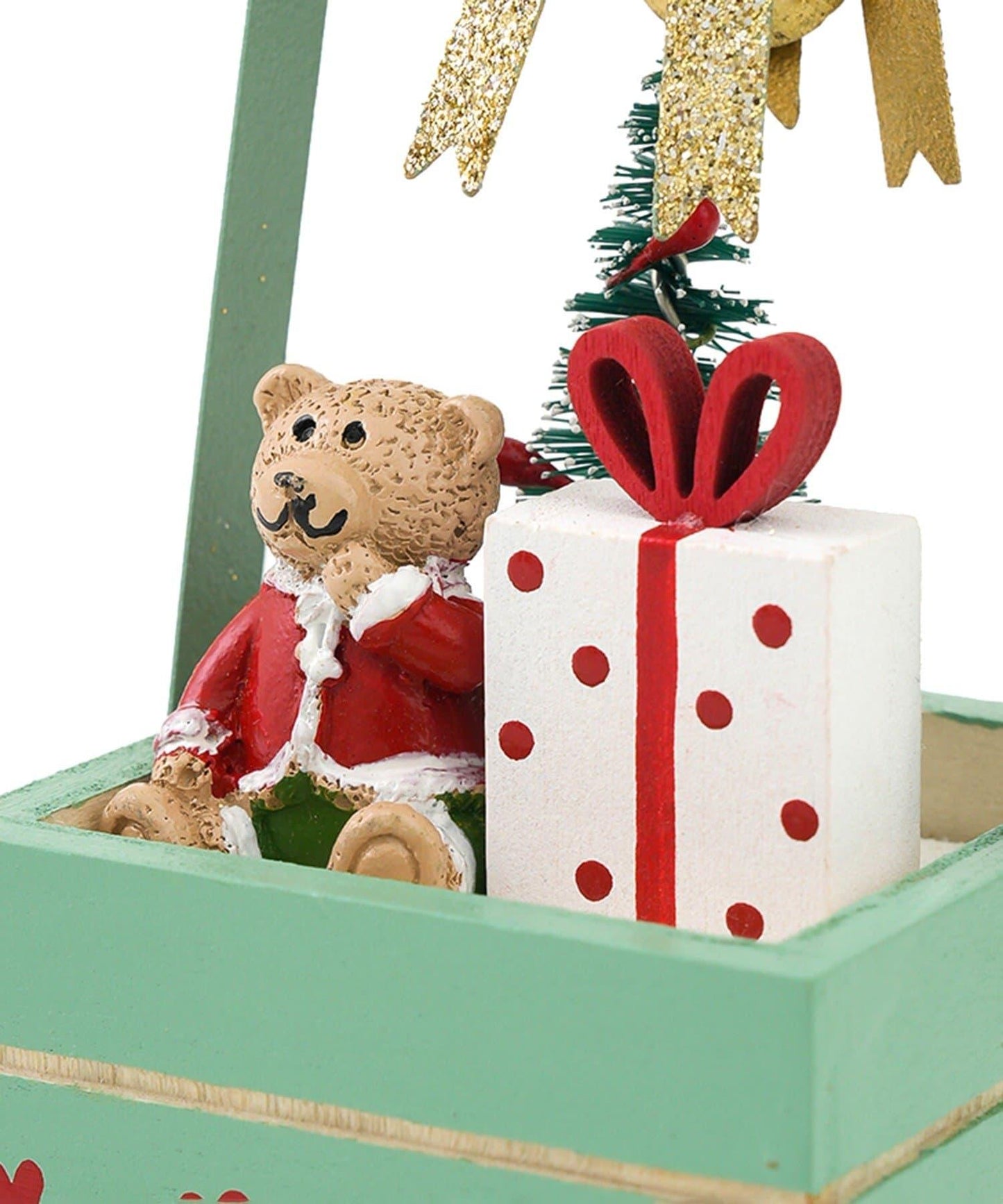 プレゼントクマオブジェ/クリスマス
