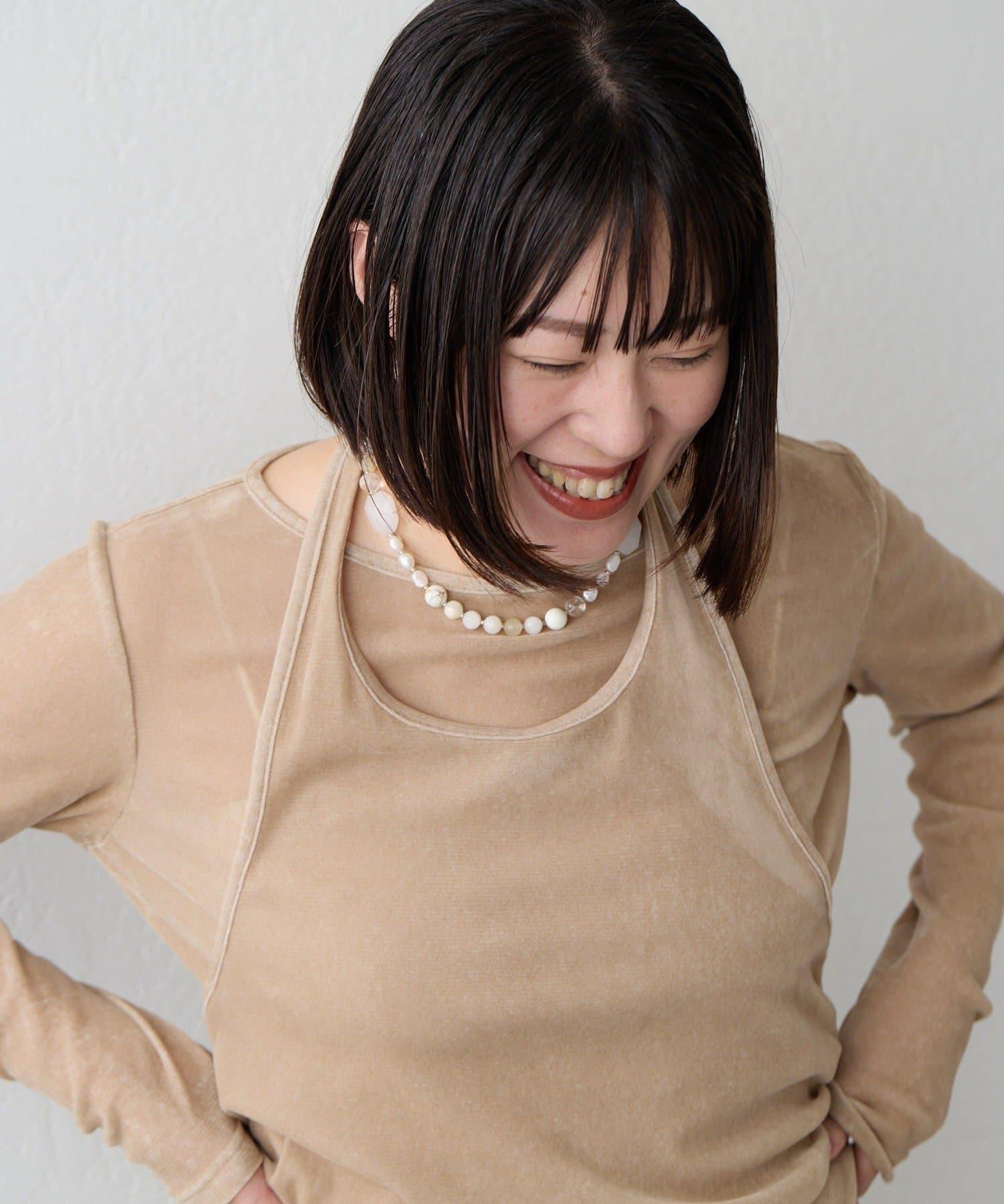 《インフルエンサーuchida企畫》天然石和諧項鍊