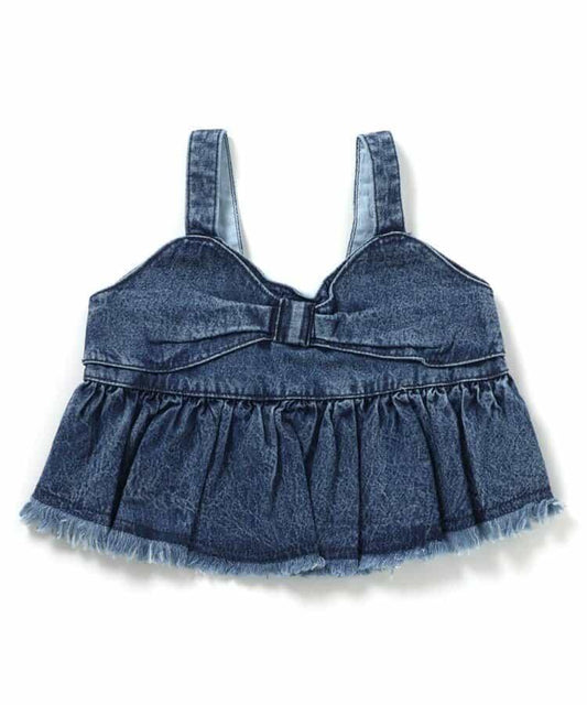 牛仔吊帶背心·馬甲