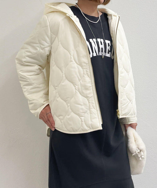 《幅広く楽しめる◎》馬甲+短款絎縫外套