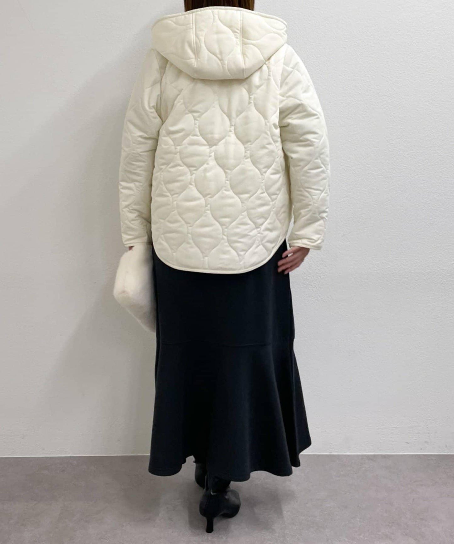 《幅広く楽しめる◎》馬甲+短款絎縫外套