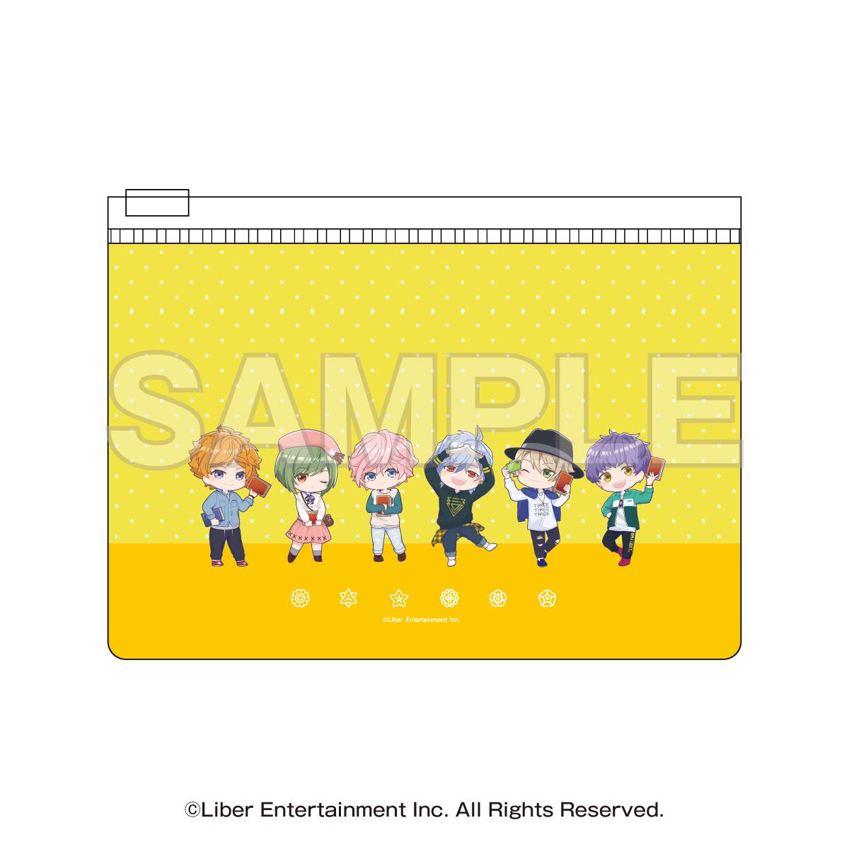 《A3!滿開劇團》_書店聯動活動 拉鍊收納袋 夏組