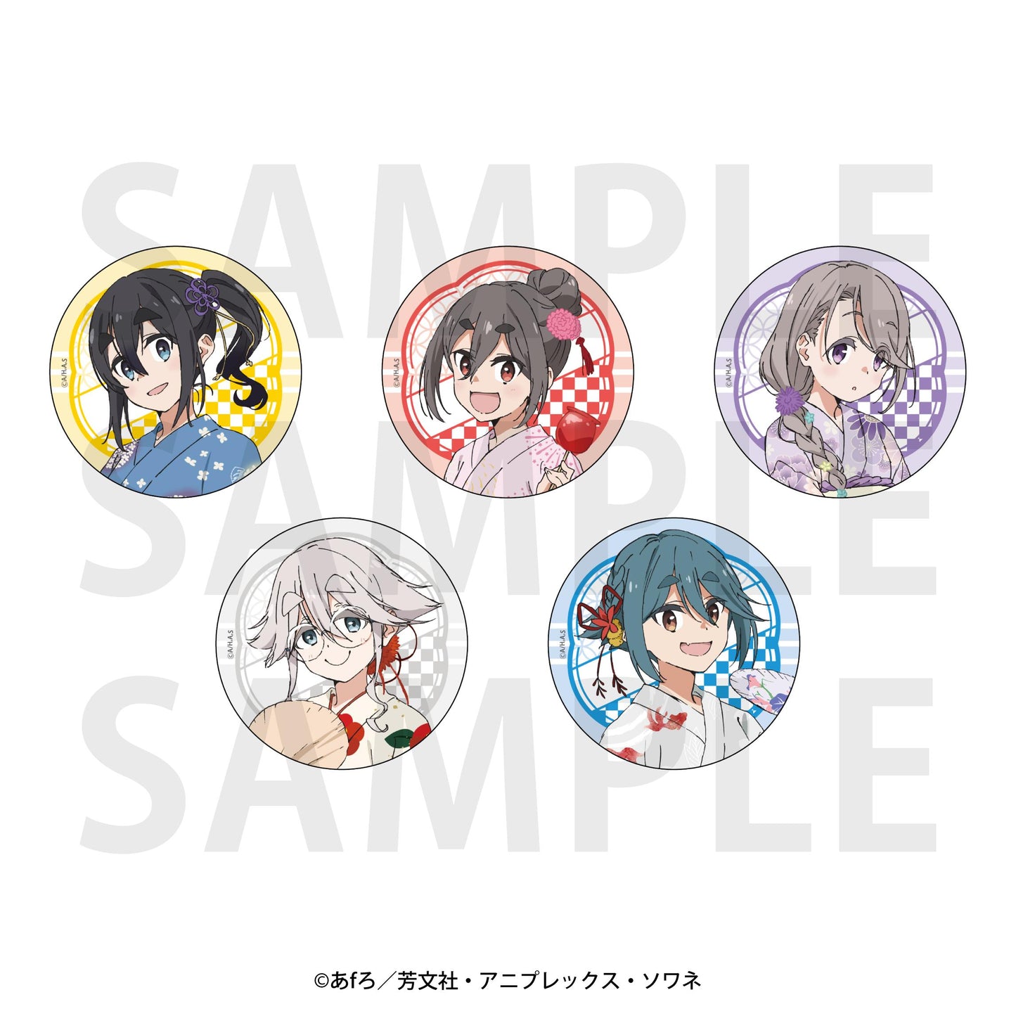 mono_~夏日祭典~ 隨機徽章(共5款)【BOX/5個裝】