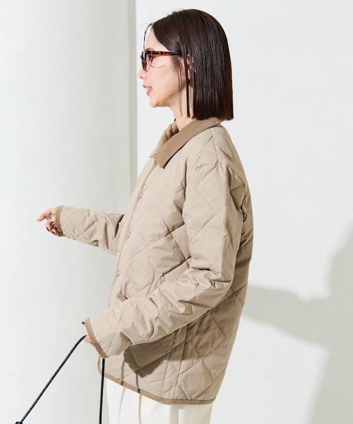 CITY拼接立領羽絨夾克(羽絨服)
