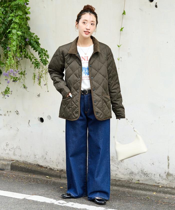 CITY拼接立領羽絨夾克(羽絨服)
