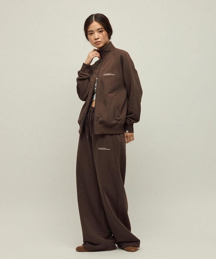 MA 基礎款標誌刺繡寬鬆休閒褲 / 內刷毛衛褲