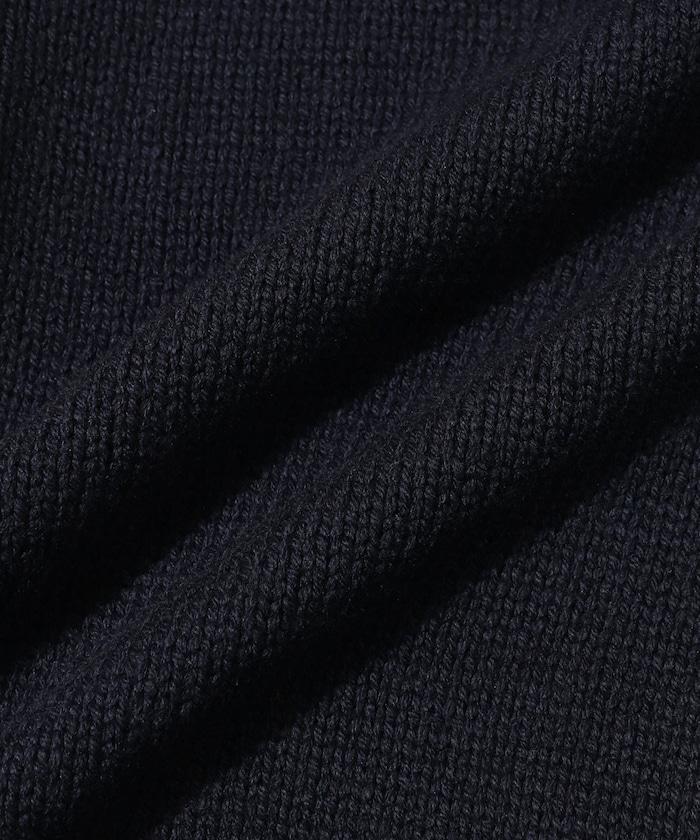 MA簡約刺繡logo圓領針織開衫