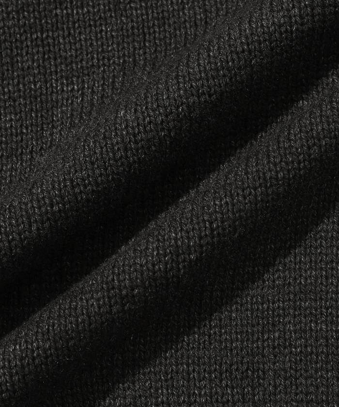 MA簡約刺繡logo圓領針織開衫