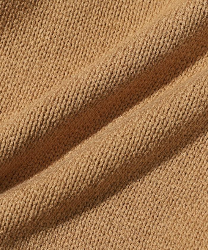 MA簡約刺繡logo圓領針織開衫
