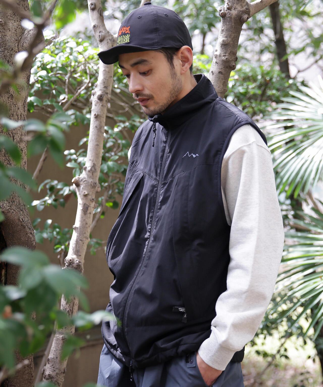 MANASTASH/GRID抓絨可雙面穿馬甲