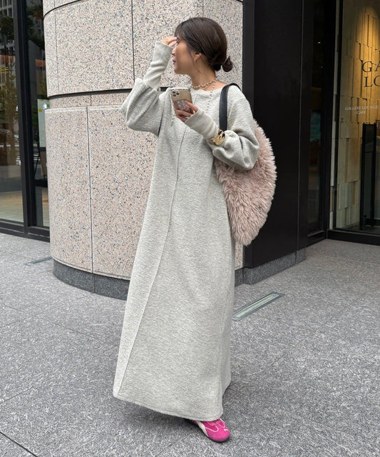 【網紅 SAKURA企劃】意大利亮絲輕盈連衣裙