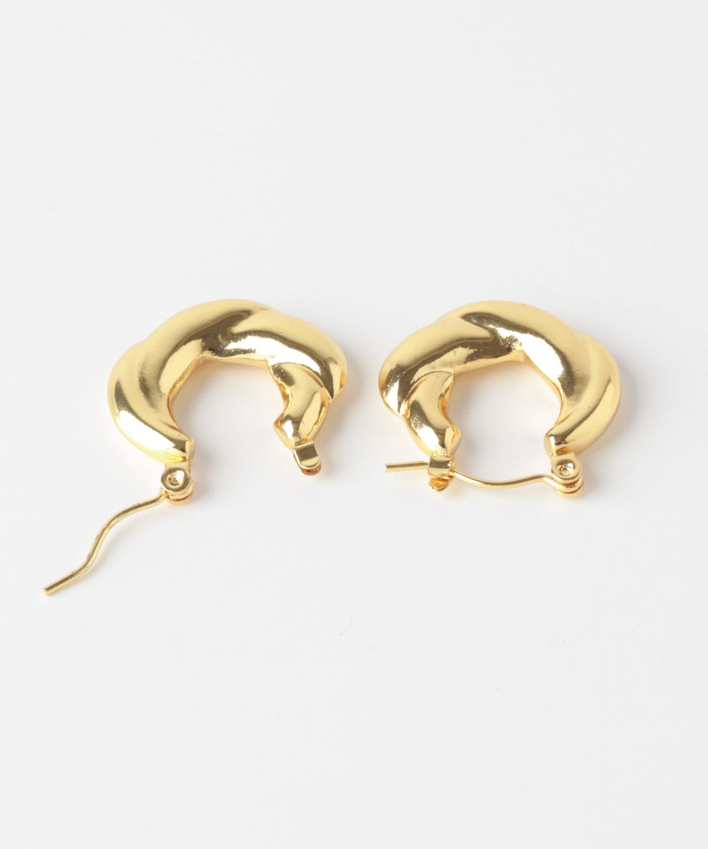 不鏽鋼設計款圈形耳環