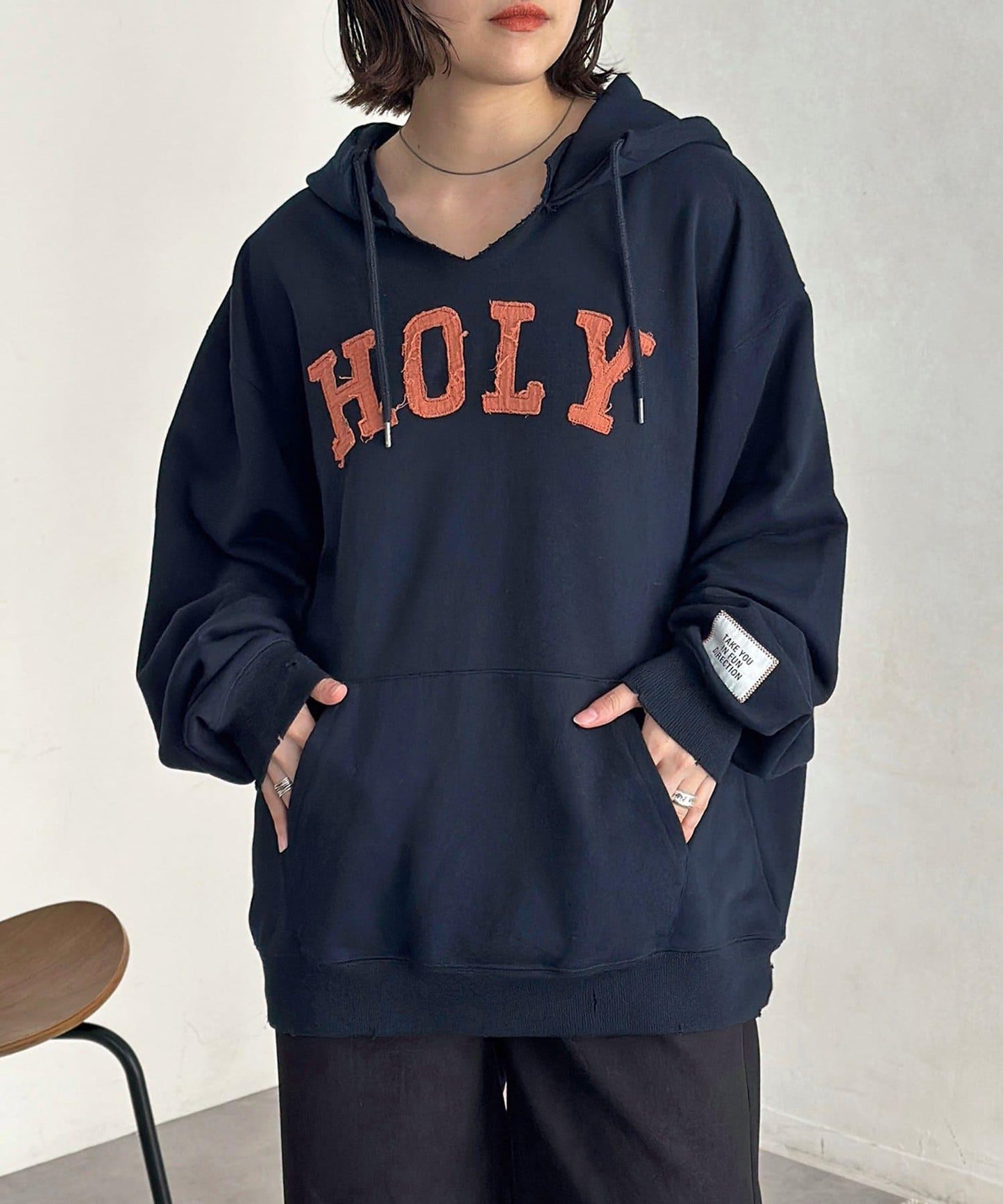 【HIJIRI’s企畫】Holy.標誌連帽衛衣