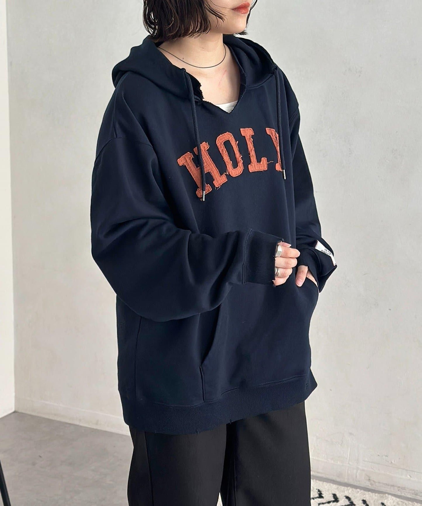 【HIJIRI’s企畫】Holy.標誌連帽衛衣