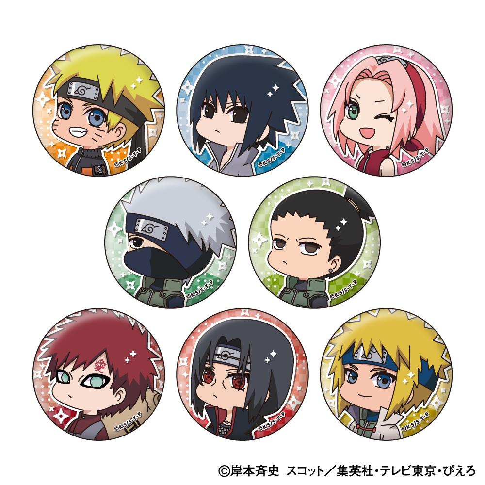 《火影忍者》疾風傳 Q版徽章【BOX/8個裝】