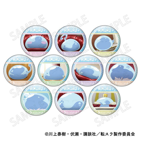 《關於我轉生變成史萊姆這檔事》利姆魯 臉部收藏徽章【BOX/10個裝】
