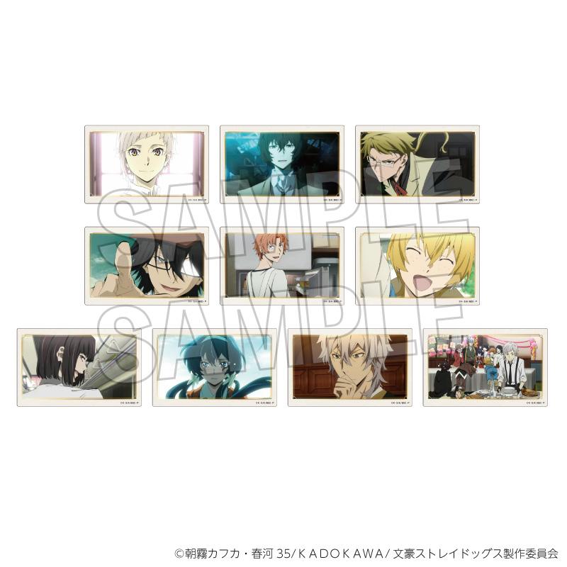 《文豪野犬》隨機亞克力卡片 BOX1【一盒/10個裝】