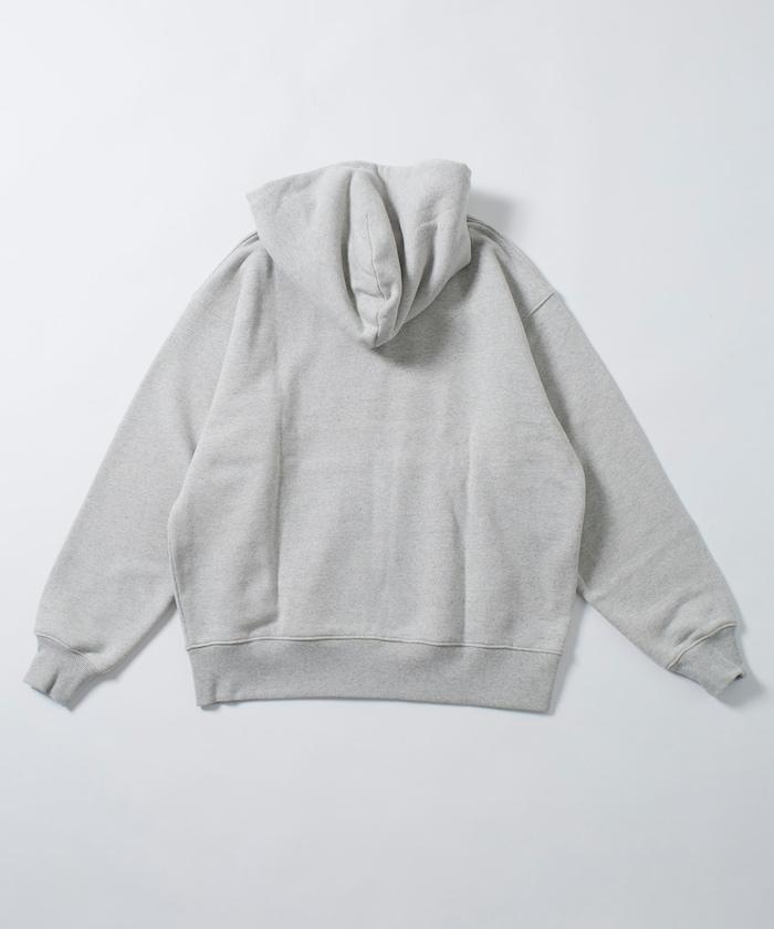 COMFORT HEATHER 復古風格 內刷毛 拉鍊連帽衛衣