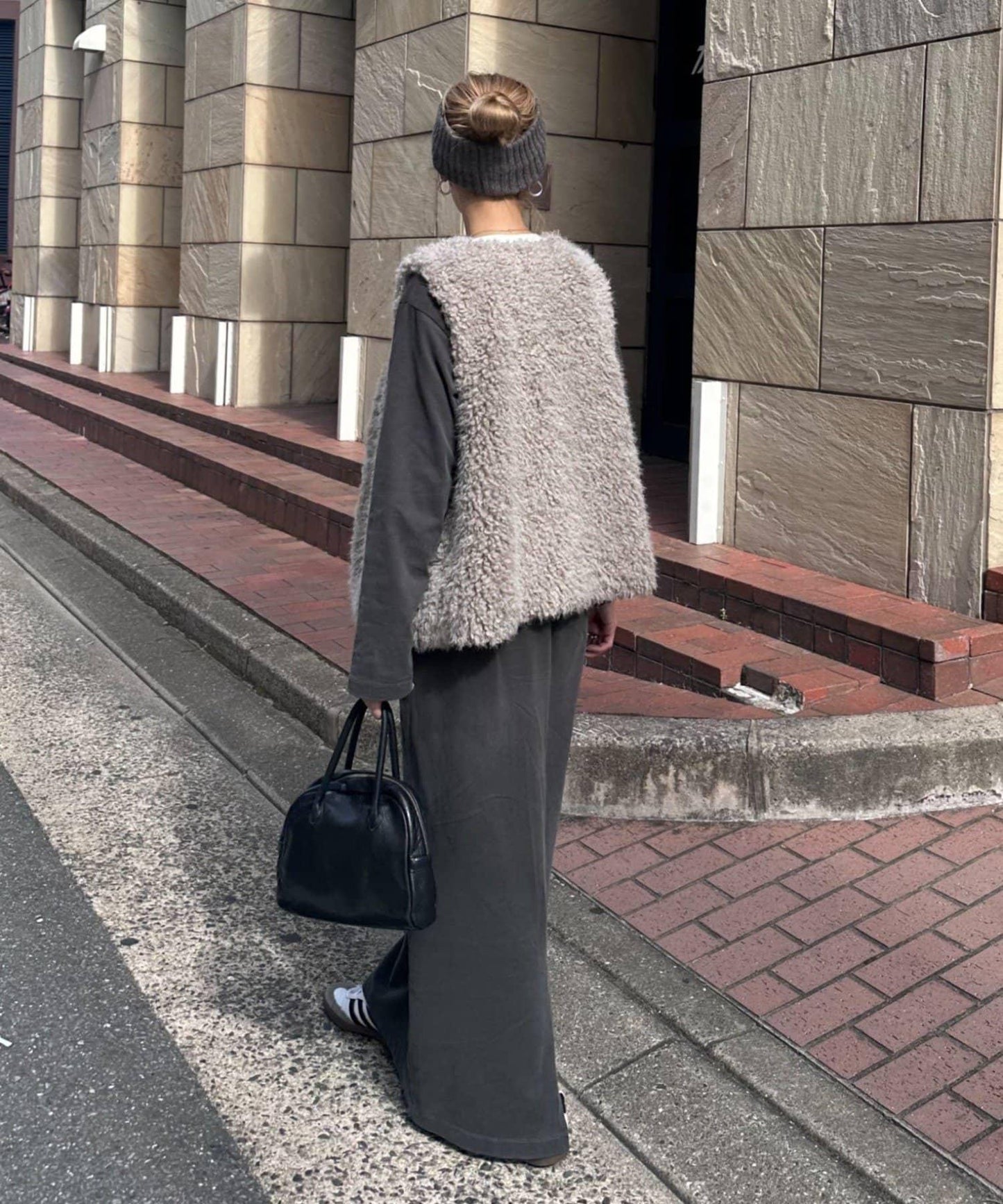 【パルクロ限定】PON企畫仿毛皮馬甲