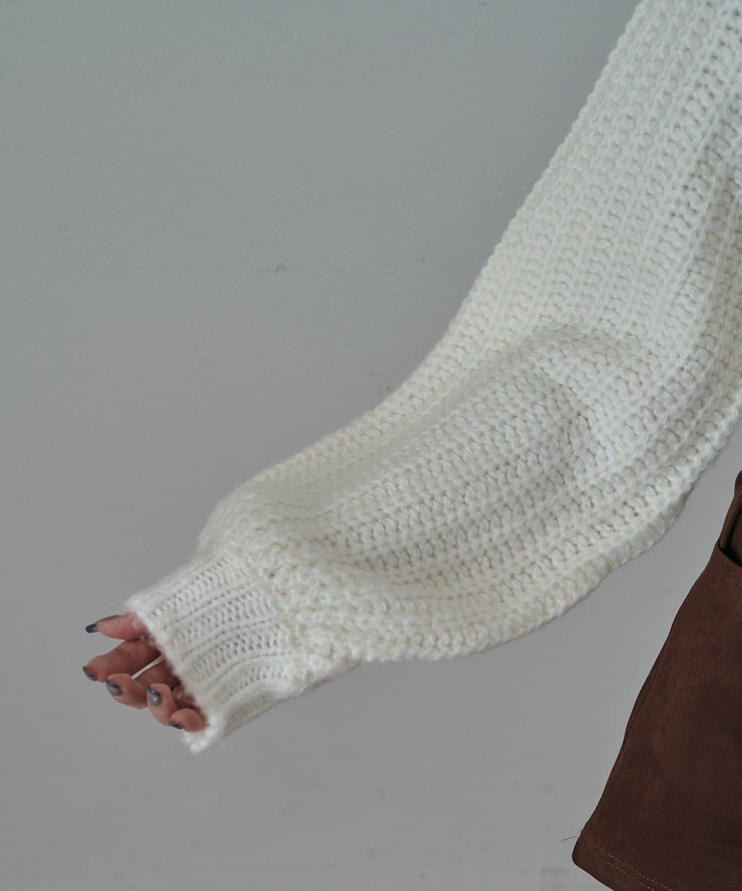 【mystic】針織連帽衫套裝