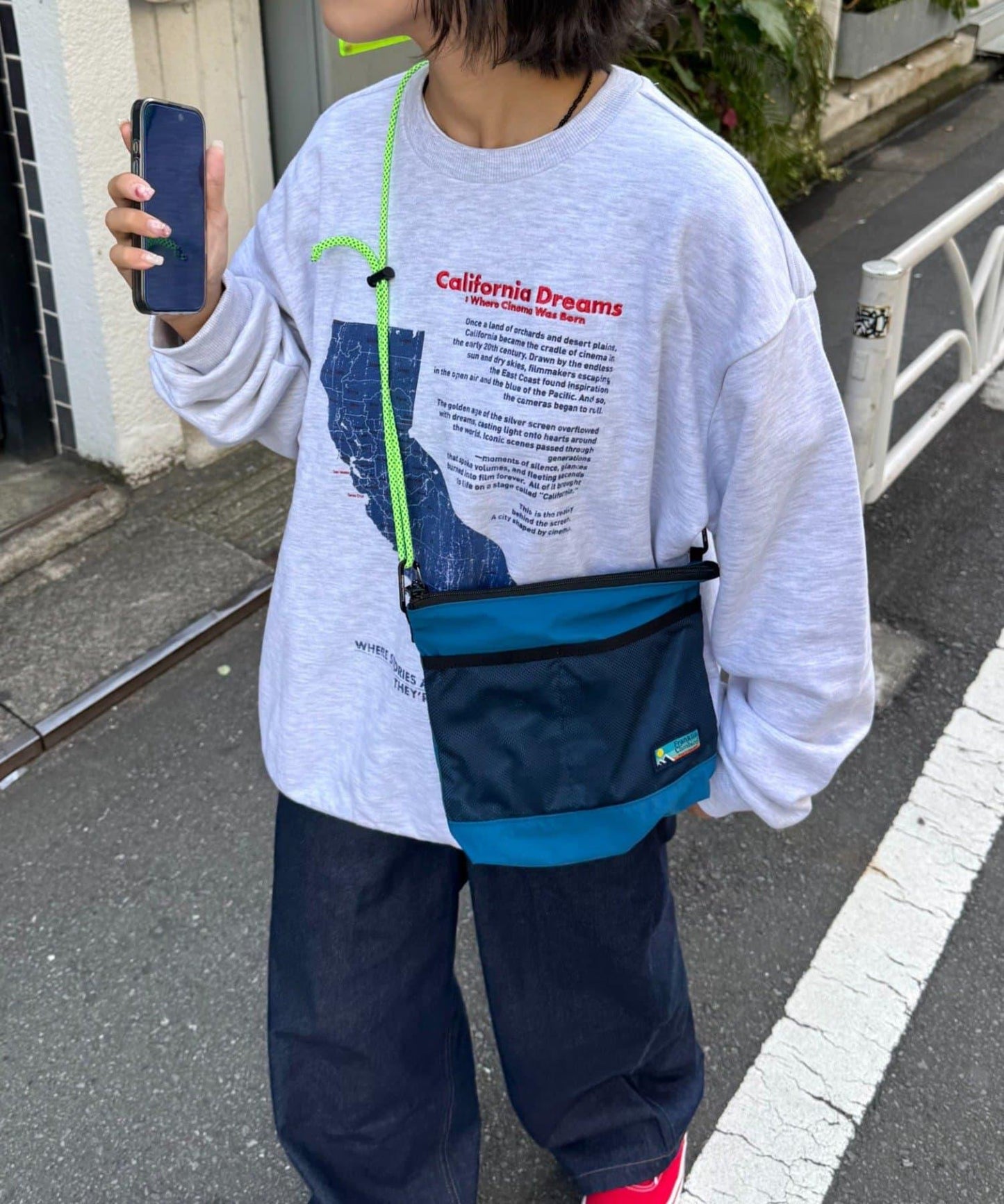 【中性款】地圖圖案衛衣套頭衫